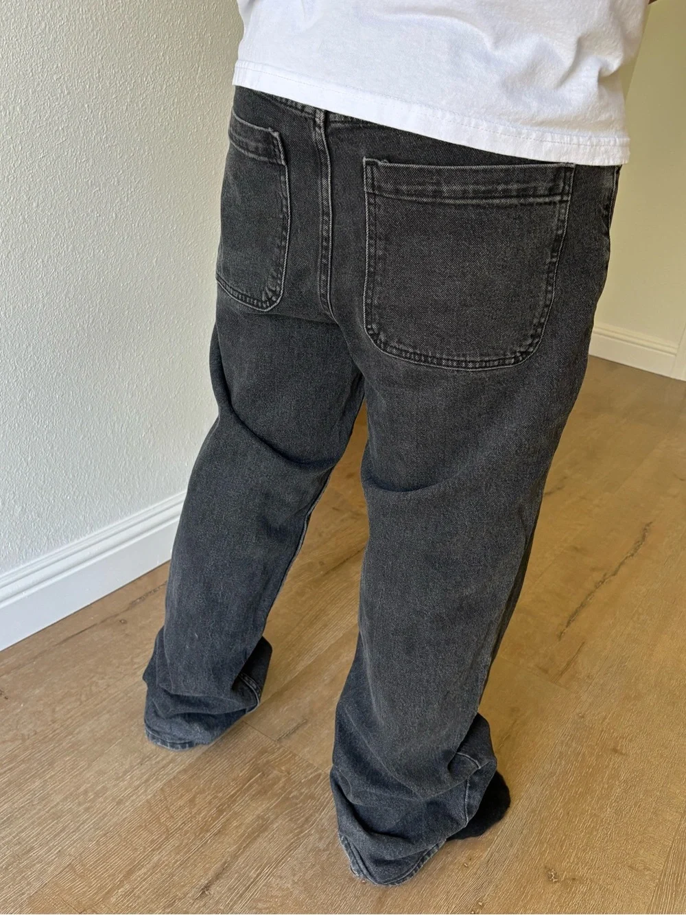 Men’s Hollister Co. Baggy Black Washed Jeans W30” X L30”